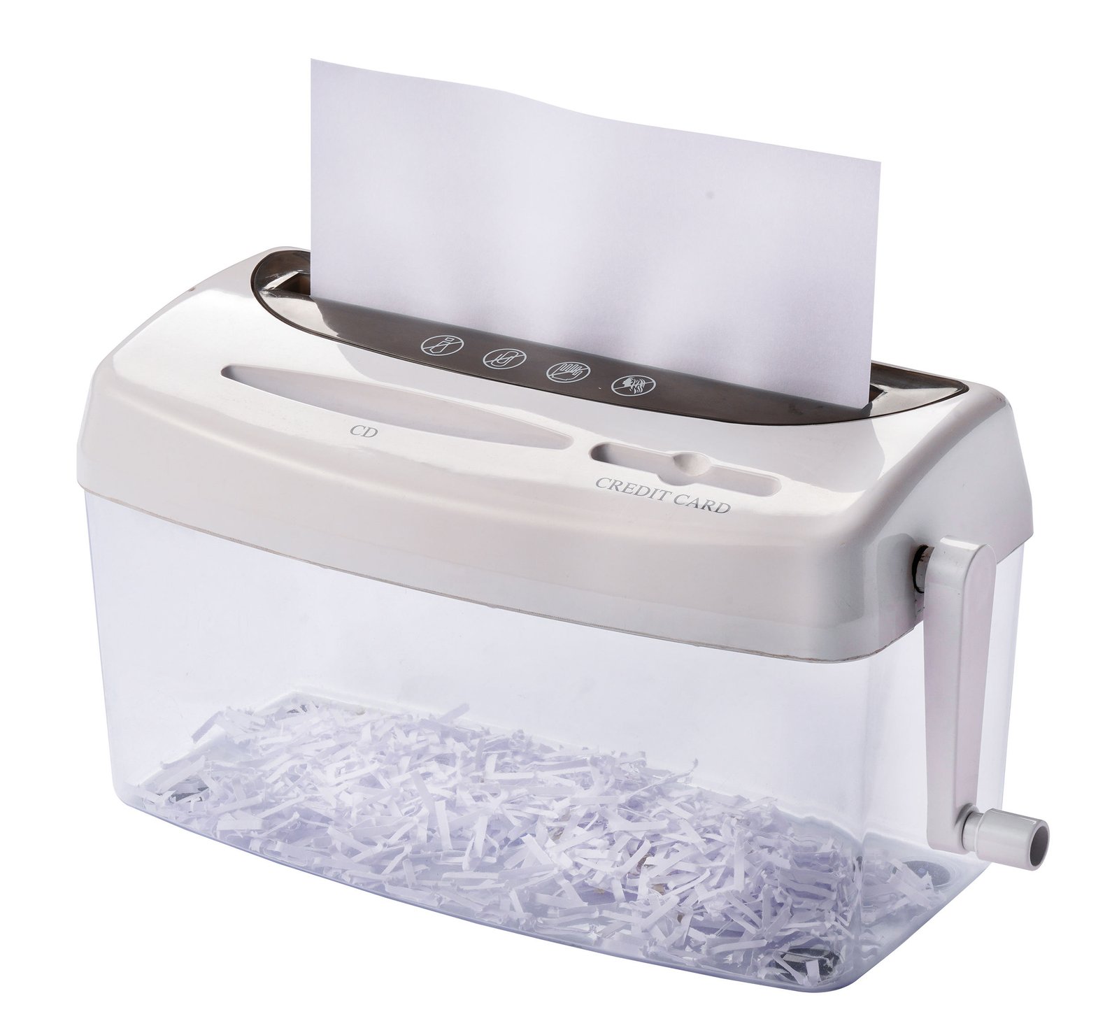 H9c8b5b4040fb4a3a84dea229c3522af7M Manual Mini Hand Shredder Home Tabletop Paper - Image 1