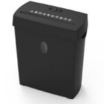 New Model Cross Cut Paper Shredder Small 6 Sheets Capacity with 11L Bin Card Shredding Electric Power for Office Home Use SOHO